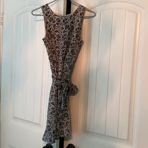 Gap Floral Ombré Blue Dress